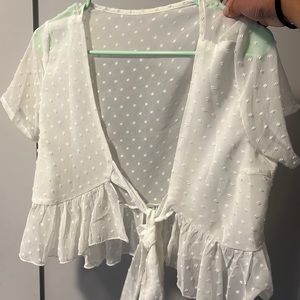 Cute white blouse